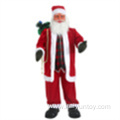 Christmas Standing Santa Claus With Garland Decoration